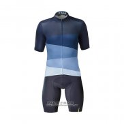 2021 Maillot Cyclisme Mavic Bleu Manches Courtes et Cuissard (2)